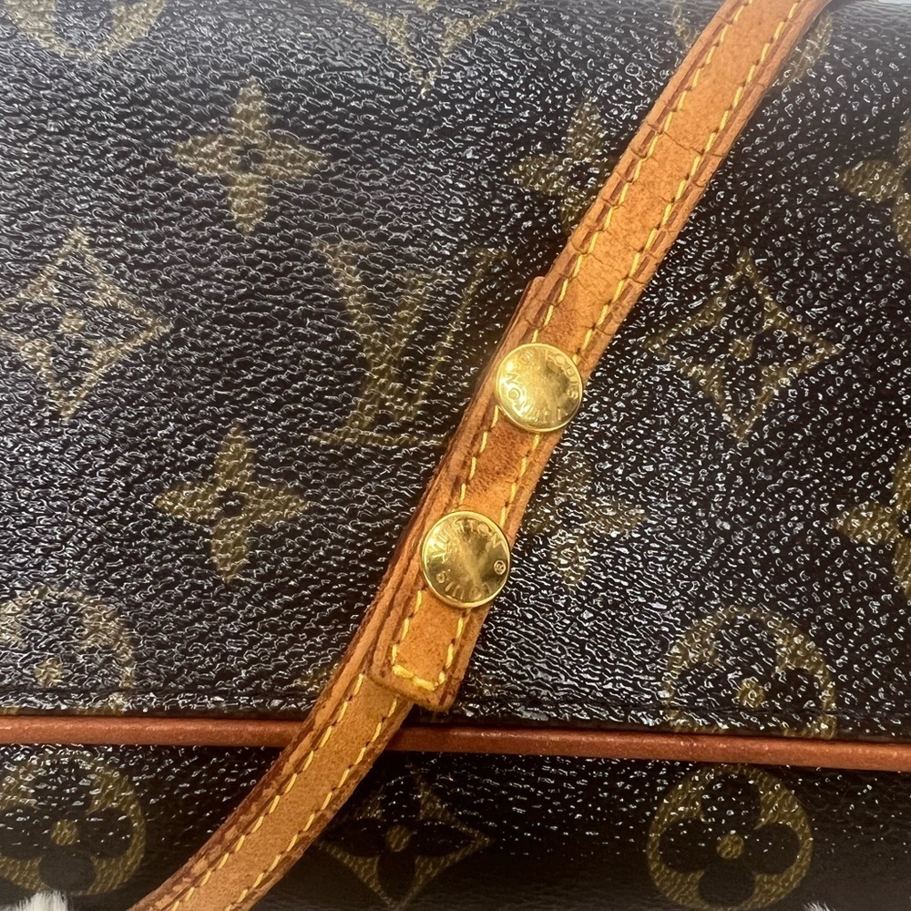 LOUIS VUITTON PARIS POCHETTE MONOGRAM TWIN GM 2 WAY SHOULDER/CROSSBODY BAG - Picture 12 of 16